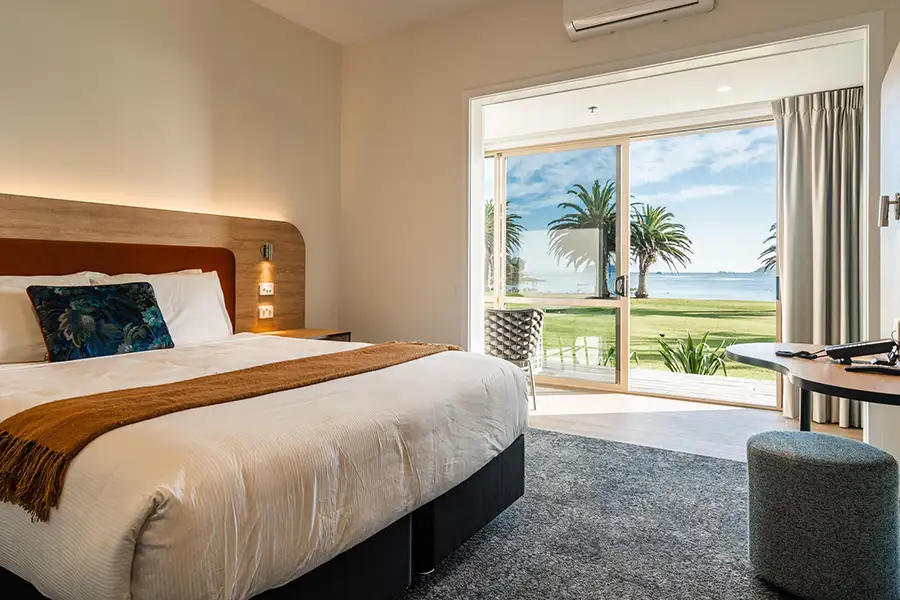 View from accomodation in Waitangi