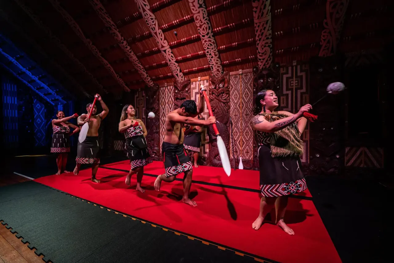 Perfomers at the Waitangi Treaty Ground