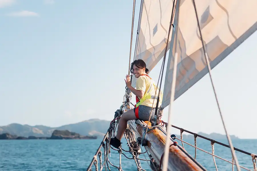 R Tucker Thompson Sundowner Sail 2